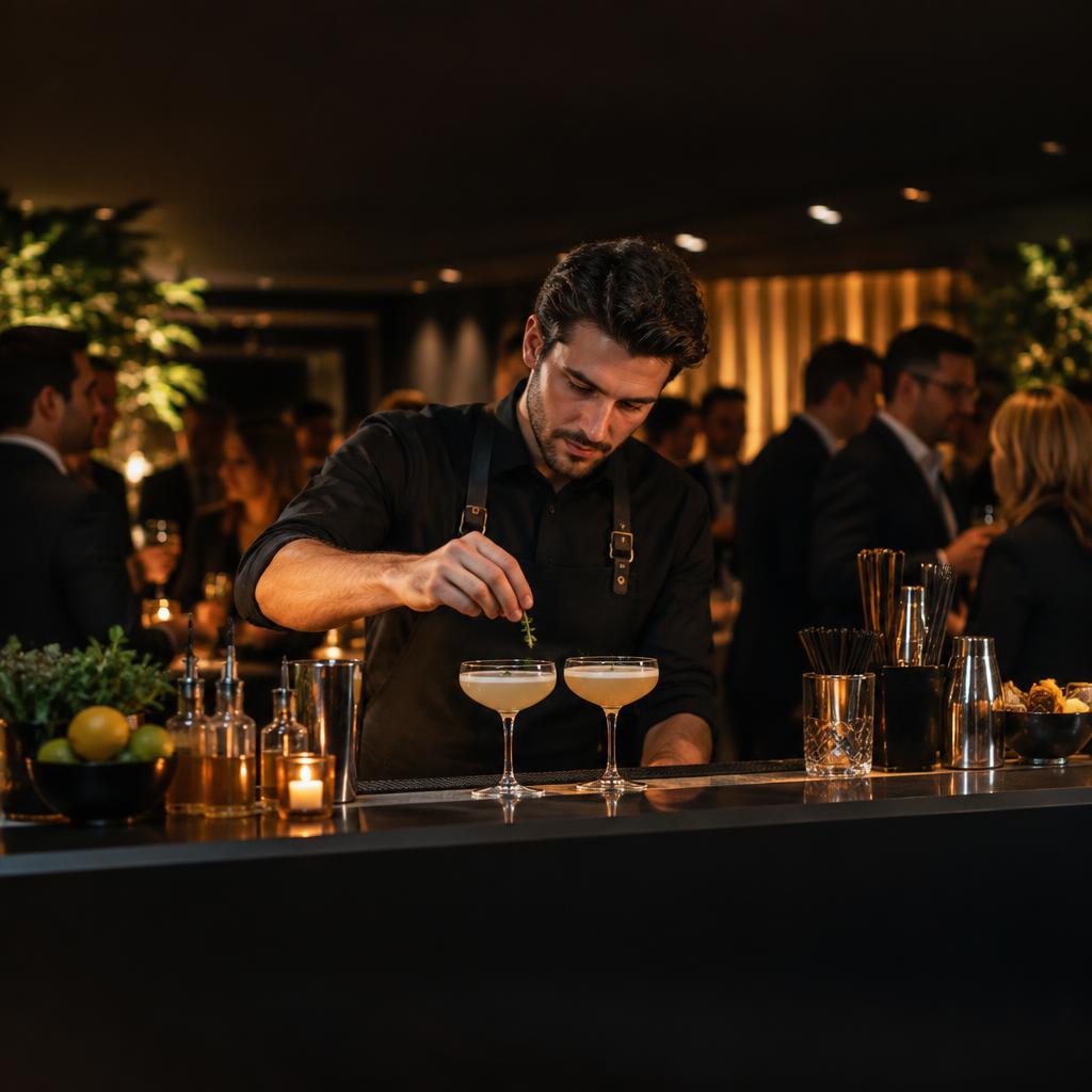 Drinks & Bar at a corporate event