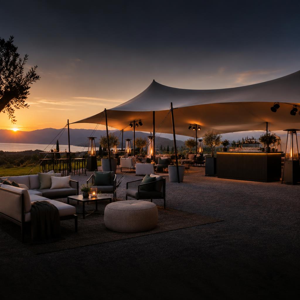 Furniture & Structures at a corporate event
